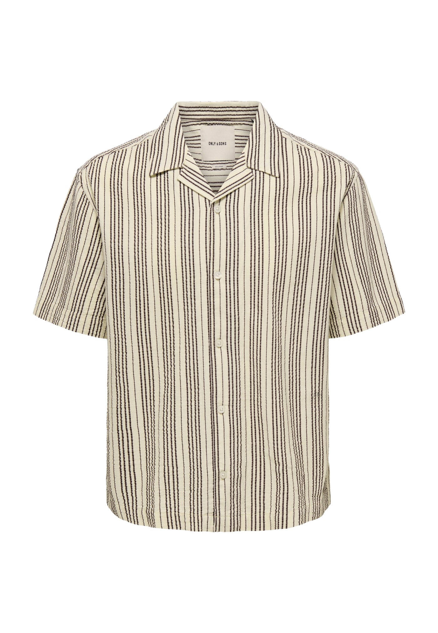 Only & Sons Cruz Seersucker Kurzarmhemd