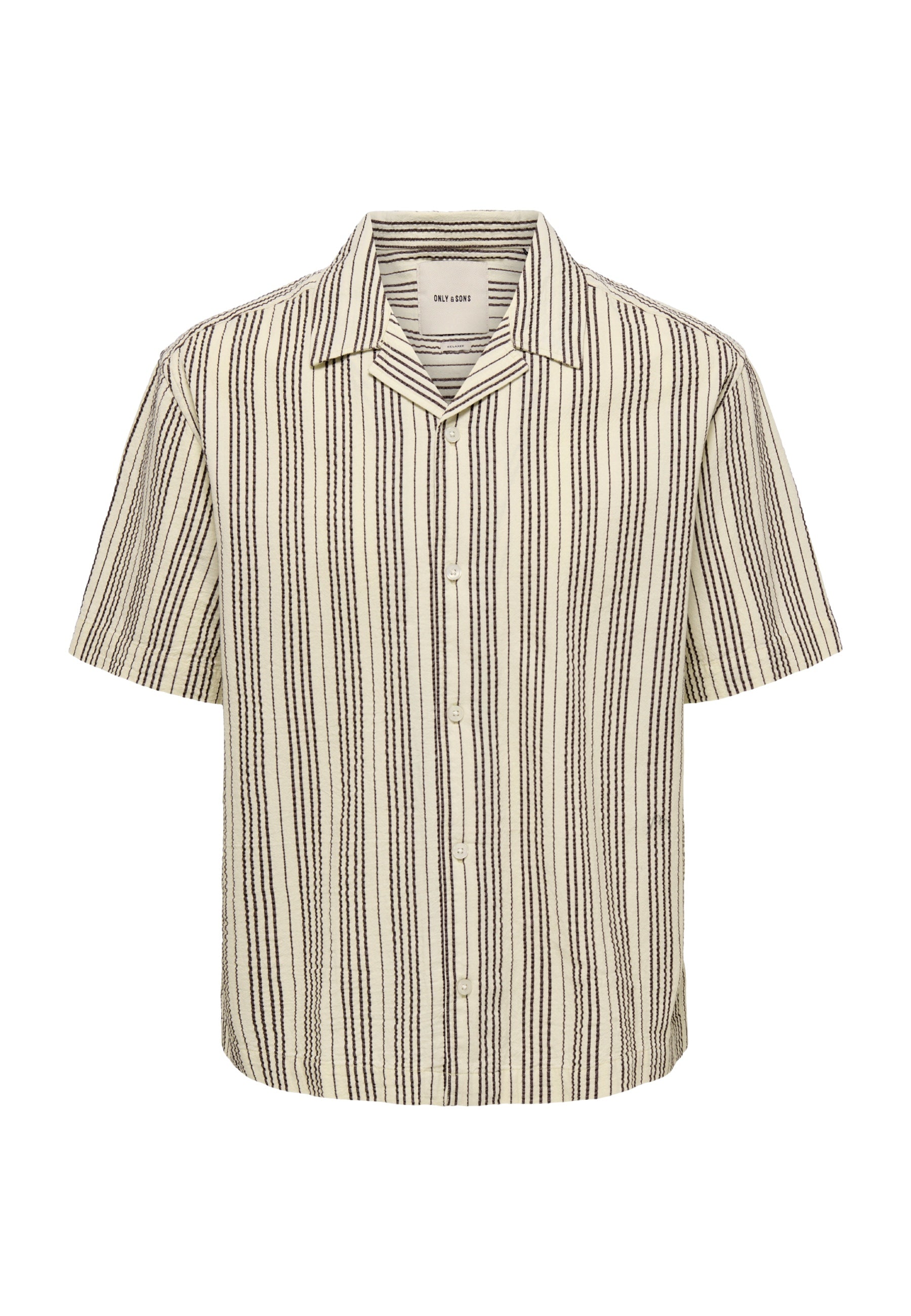 Only & Sons Cruz Seersucker Kurzarmhemd