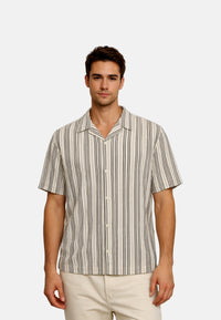 Only & Sons Cruz Seersucker Kurzarmhemd