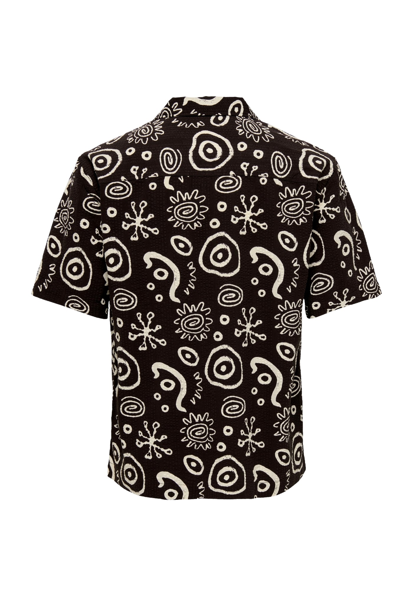 Only & Sons Cruz Seersucker Kurzarmhemd