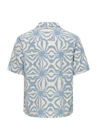 Only & Sons Cruz Seersucker Kurzarmhemd