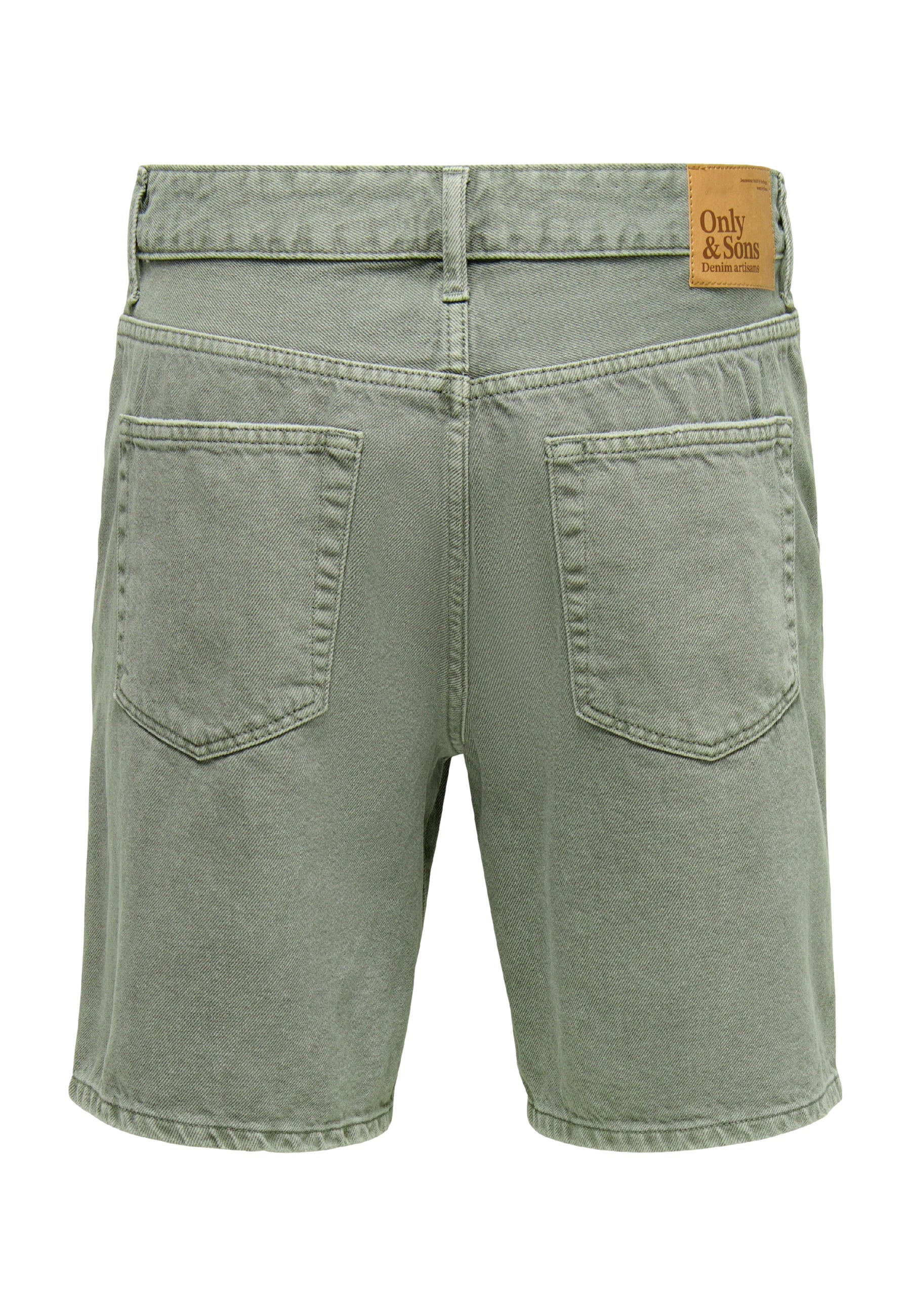 Only & Sons Edge GREEN 7979 TAI kurze Jeanshose