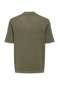 Only & Sons Moon Kurzarmshirt mit Polokragen