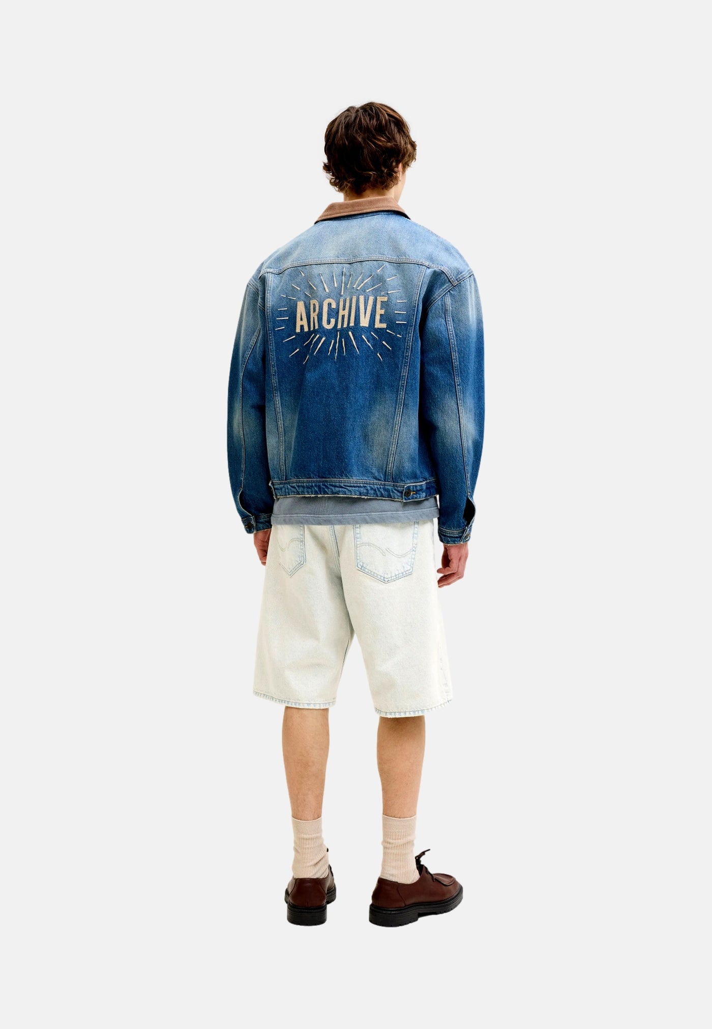 Jack & Jones Alex kurze Jeanshose