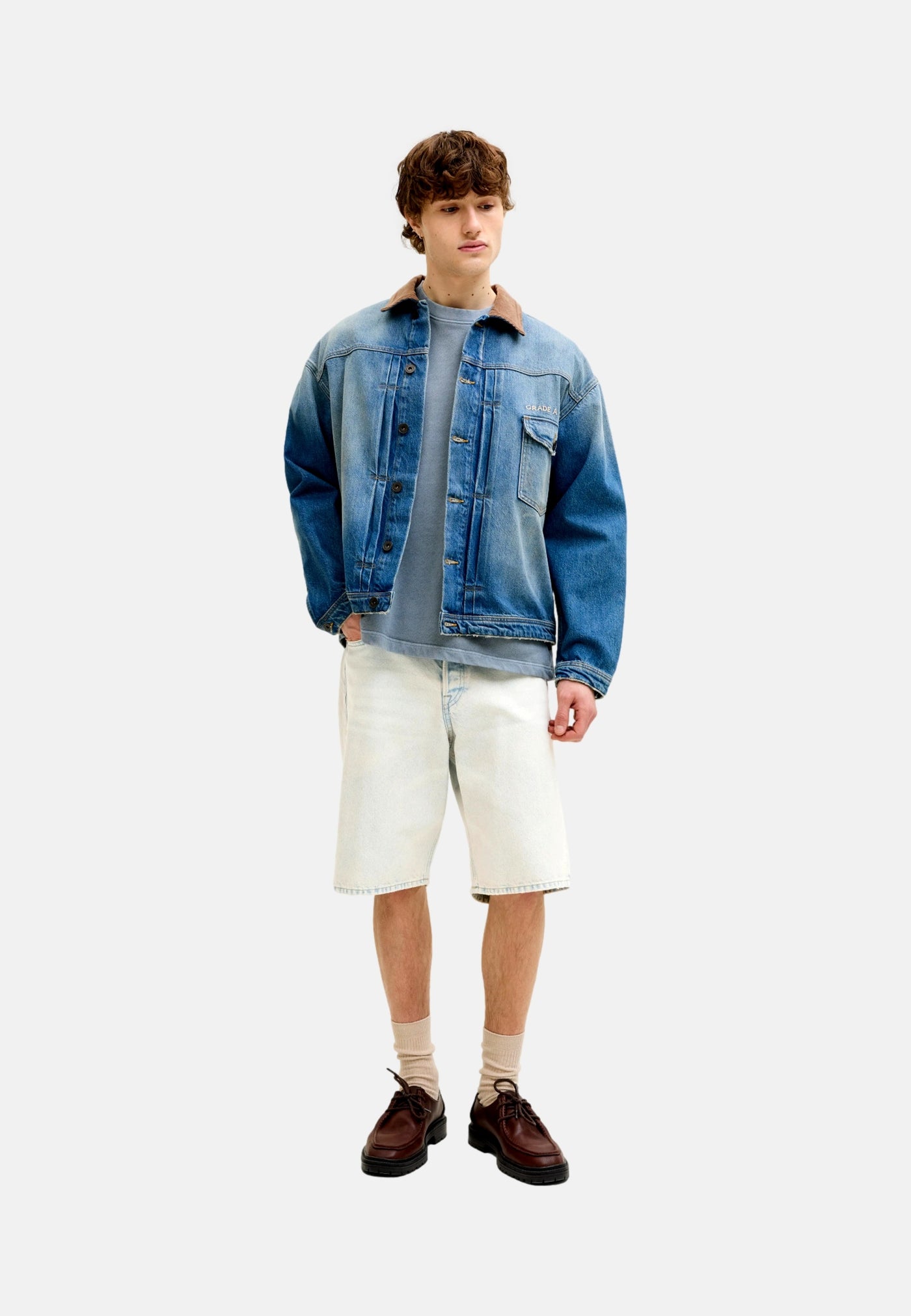Jack & Jones Alex kurze Jeanshose
