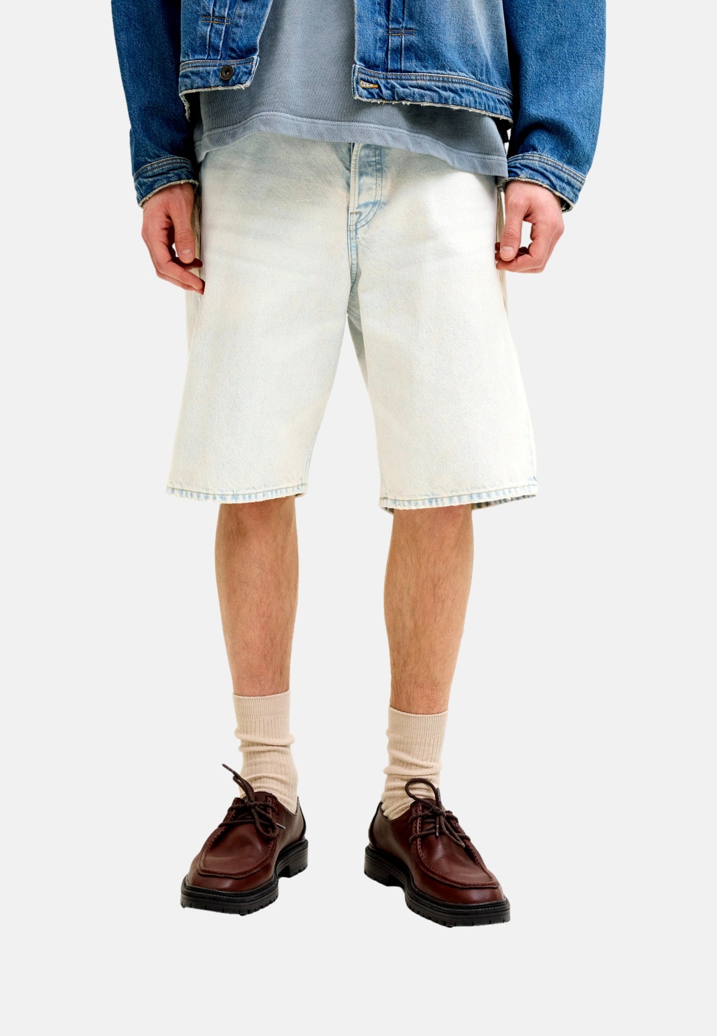 Jack & Jones Alex kurze Jeanshose