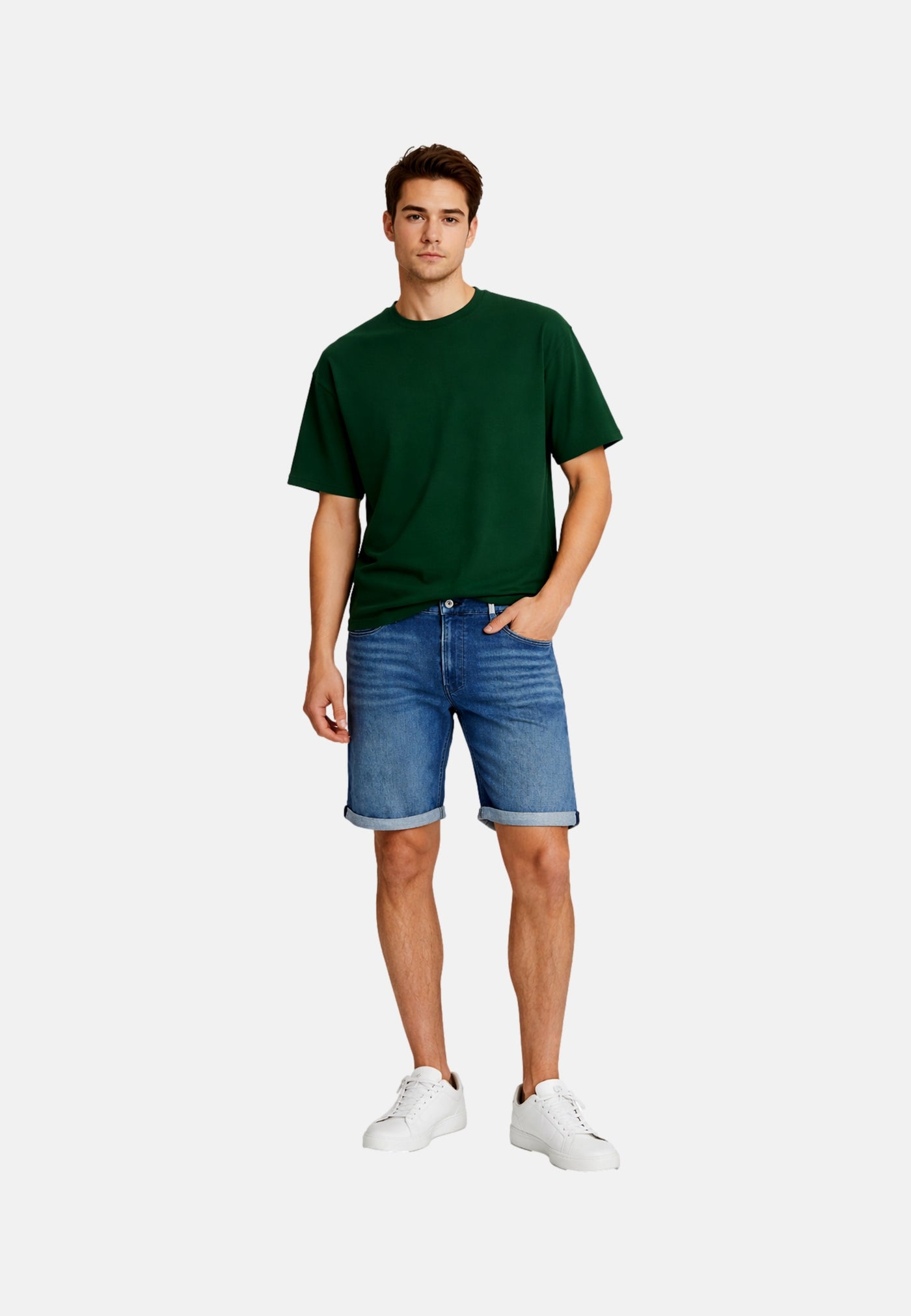 Jack & Jones Tony kurze Jeanshose