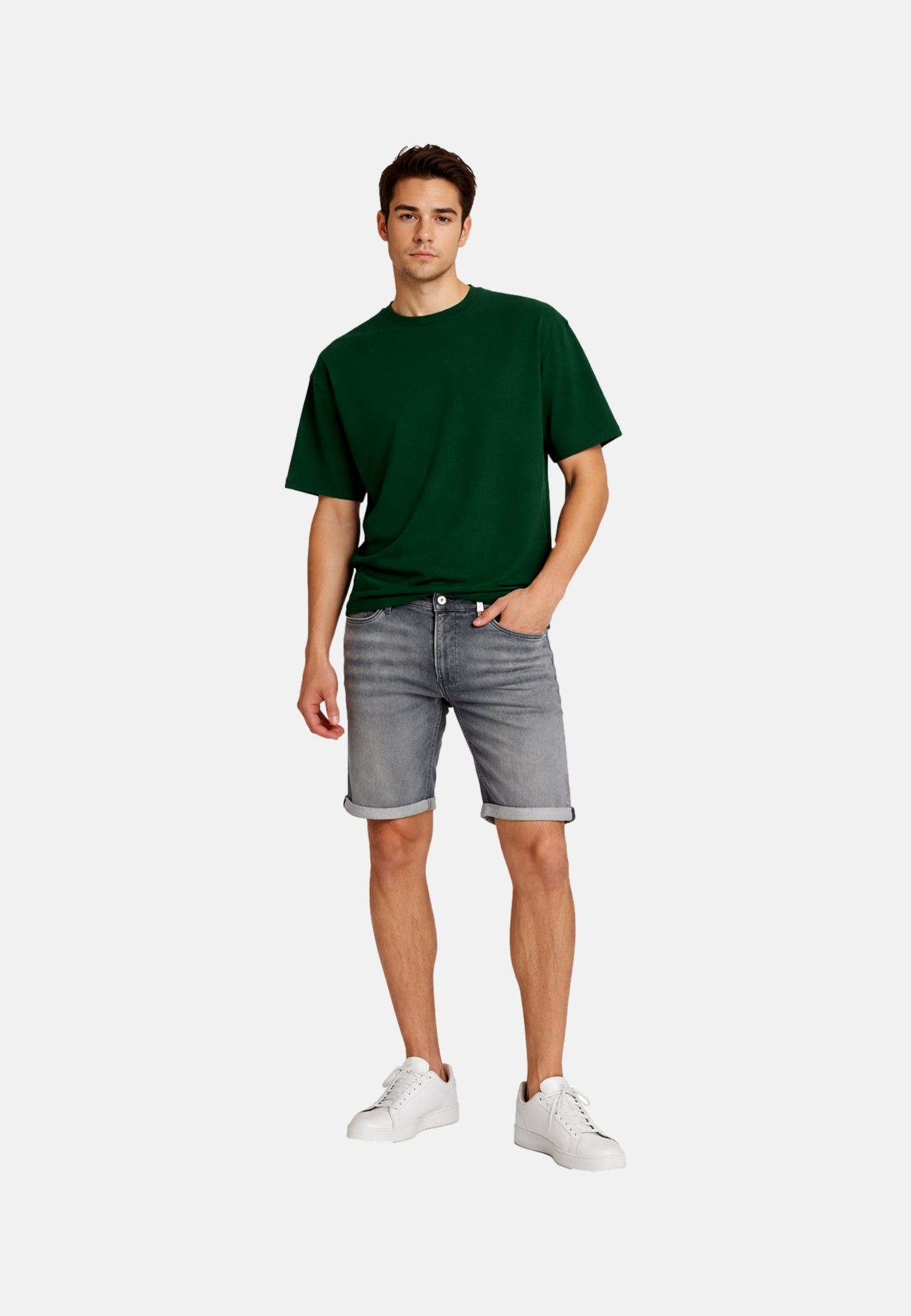 Jack & Jones Tony kurze Jeanshose