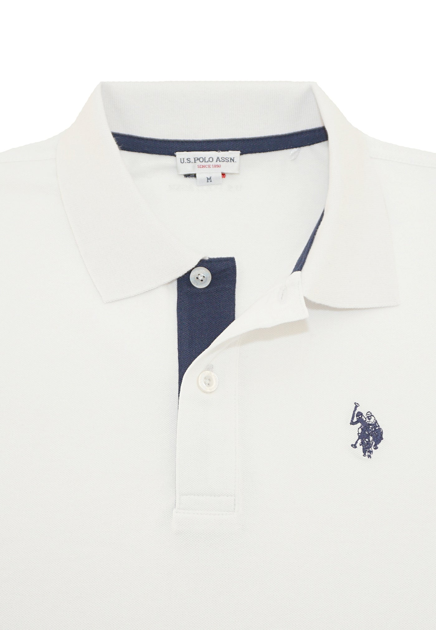U.S. POLO Kurzarmshirt Polokragen  Big DBH no 3