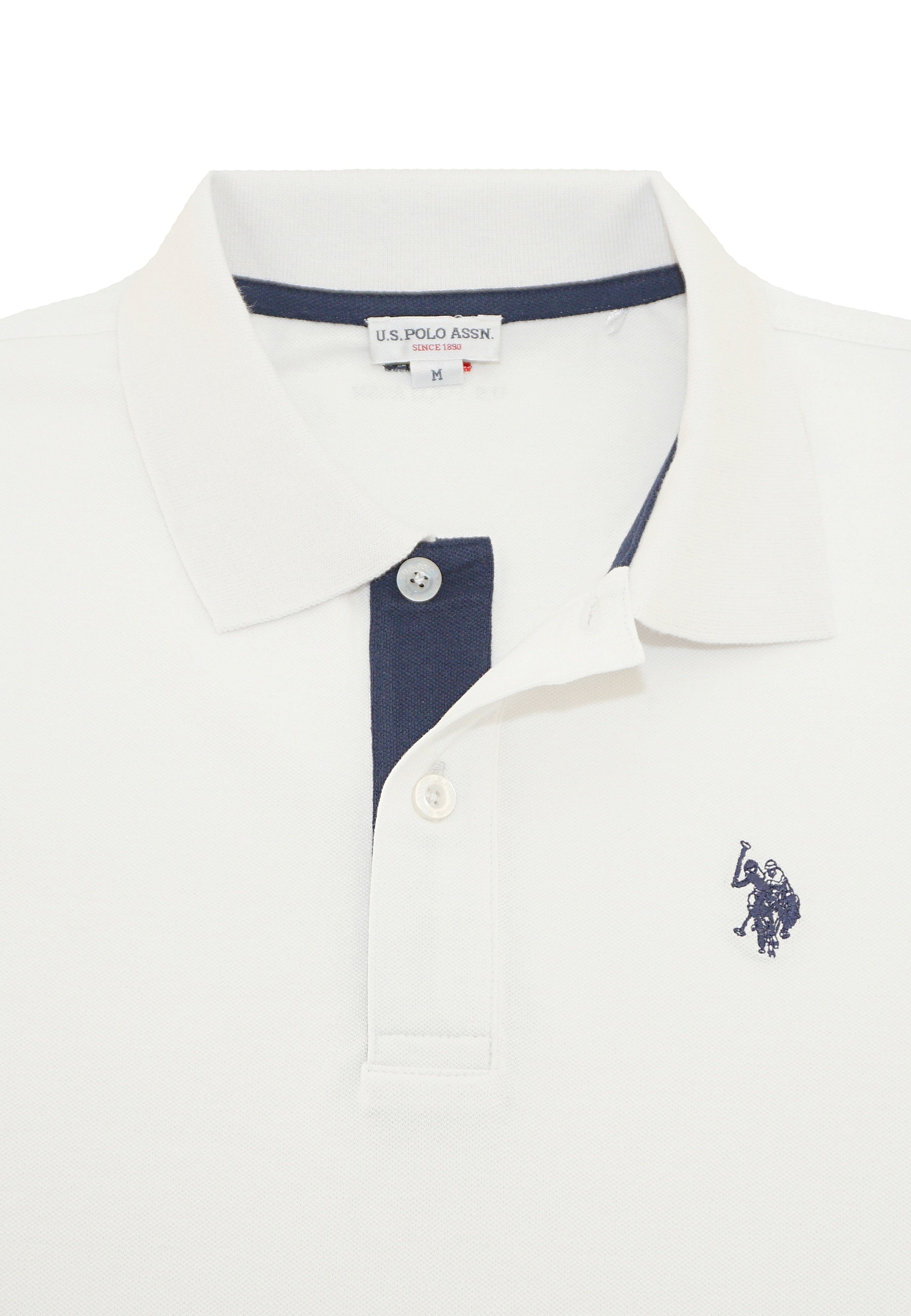 U.S. POLO Kurzarmshirt Polokragen  Big DBH no 3