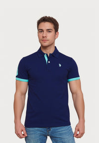 U.S. POLO Kurzarmshirt Polokragen  Big DBH no 3