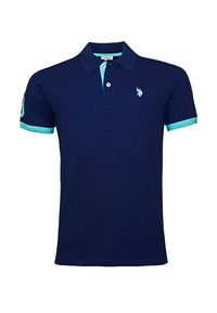 U.S. POLO Kurzarmshirt Polokragen  Big DBH no 3
