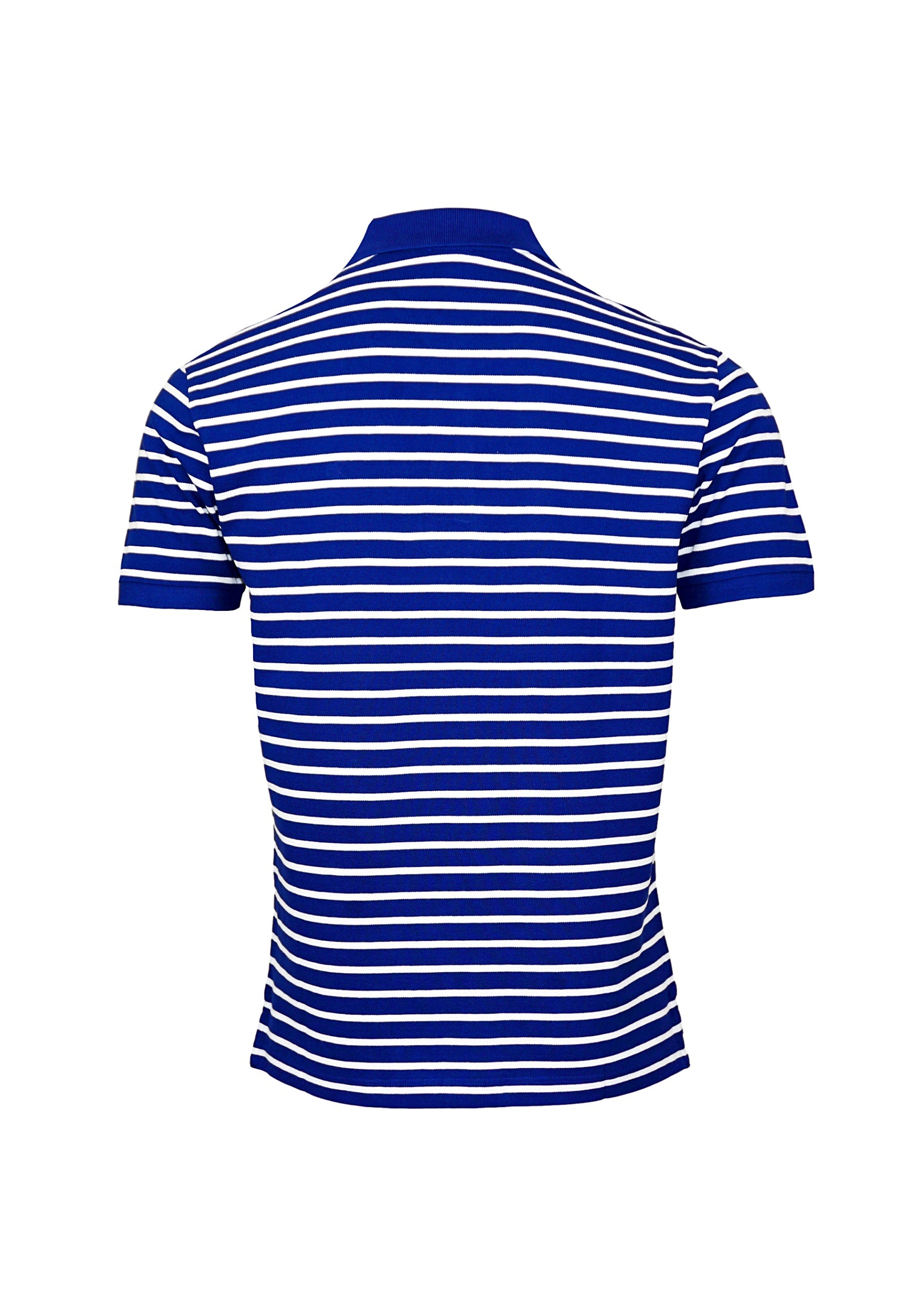 U.S. POLO Kurzarmshirt Polokragen mit Streifen