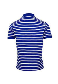 U.S. POLO Kurzarmshirt Polokragen mit Streifen
