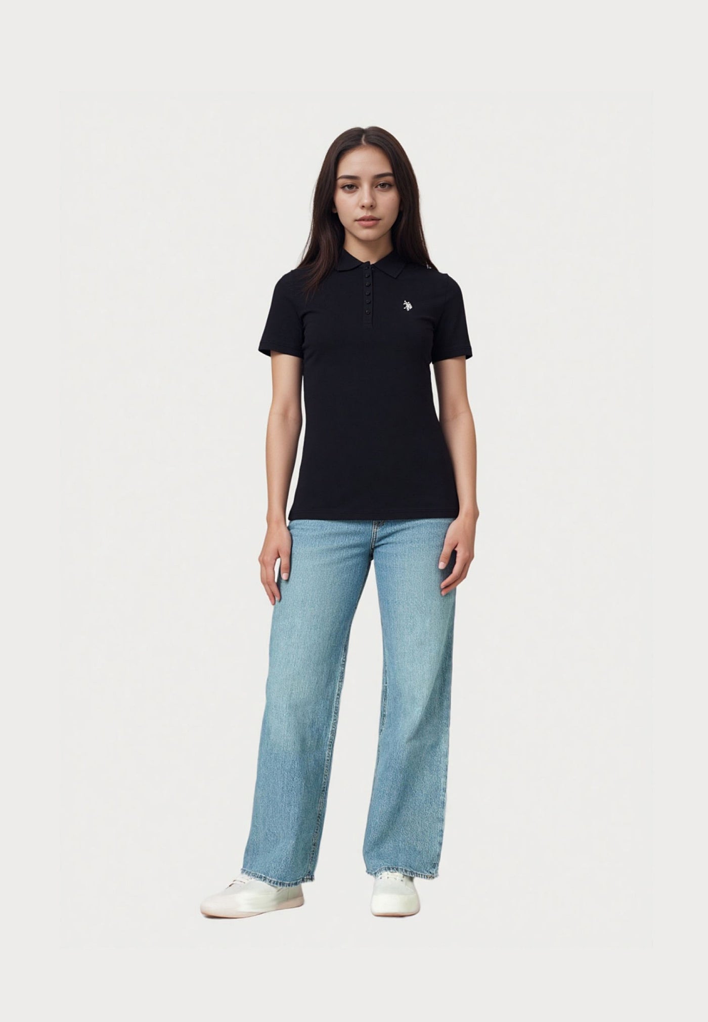 U.S. POLO Kurzarmshirt Polokragen