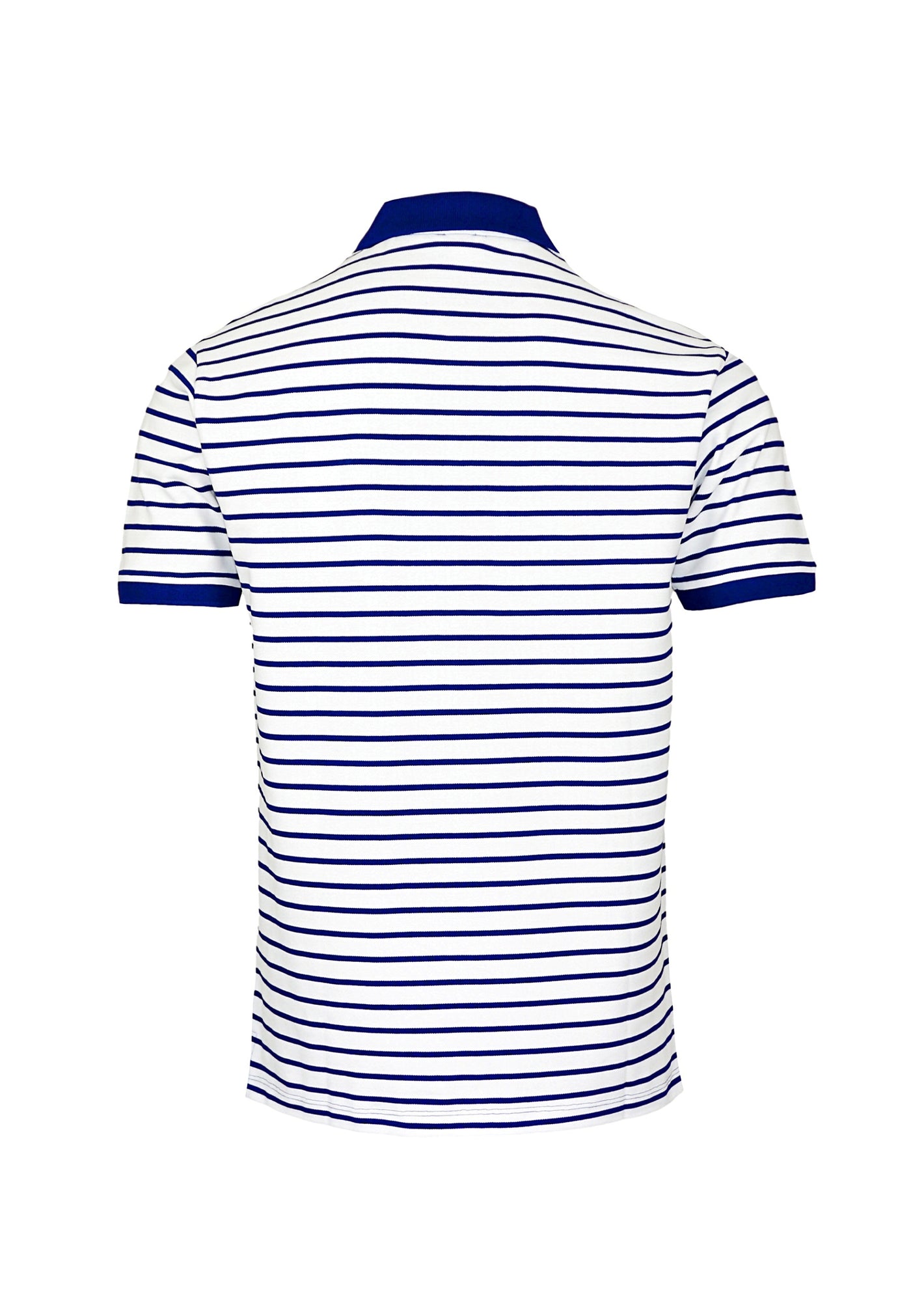 U.S. POLO Kurzarmshirt Polokragen mit Streifen