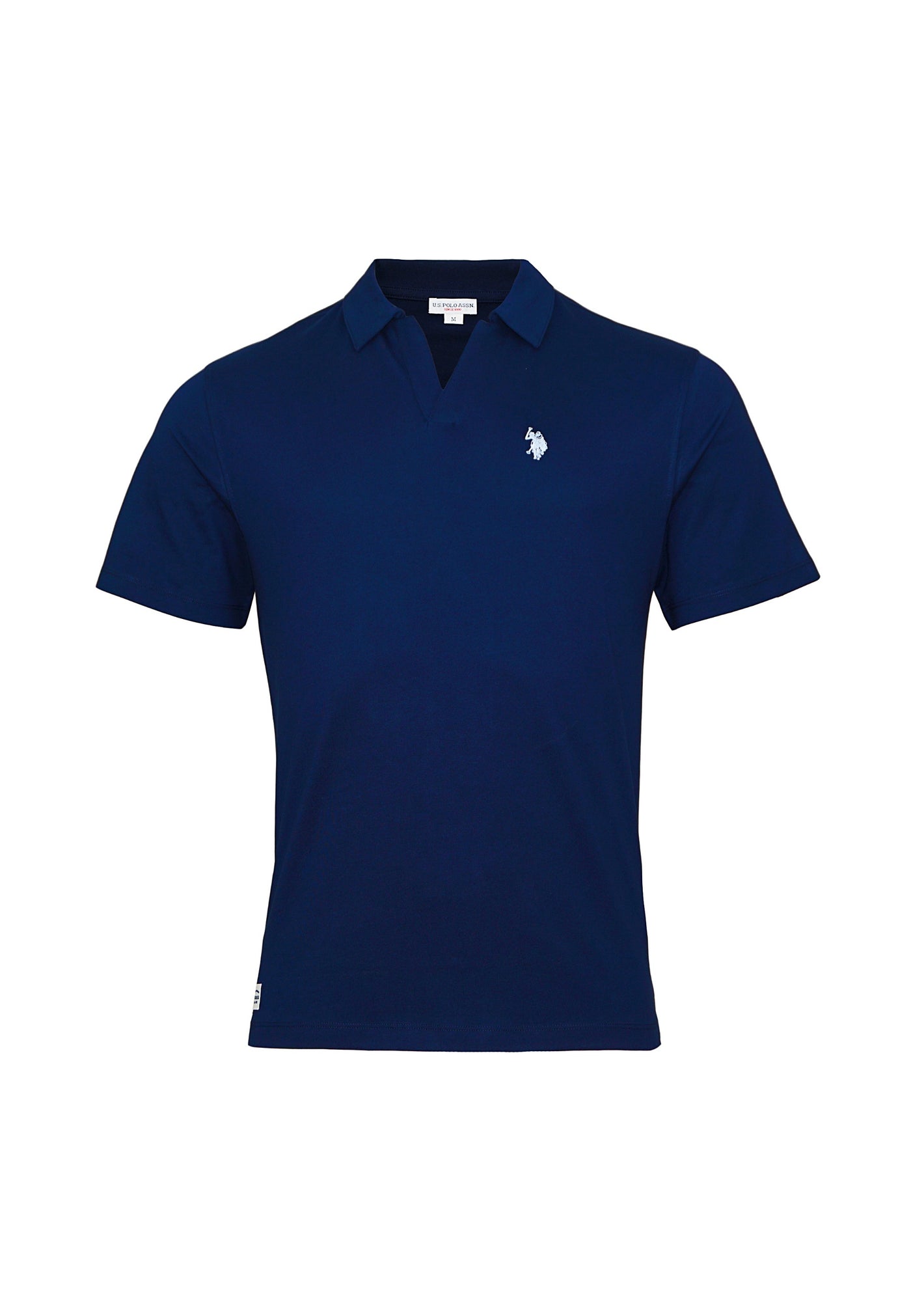 U.S. POLO Kurzarmshirt Knopflos