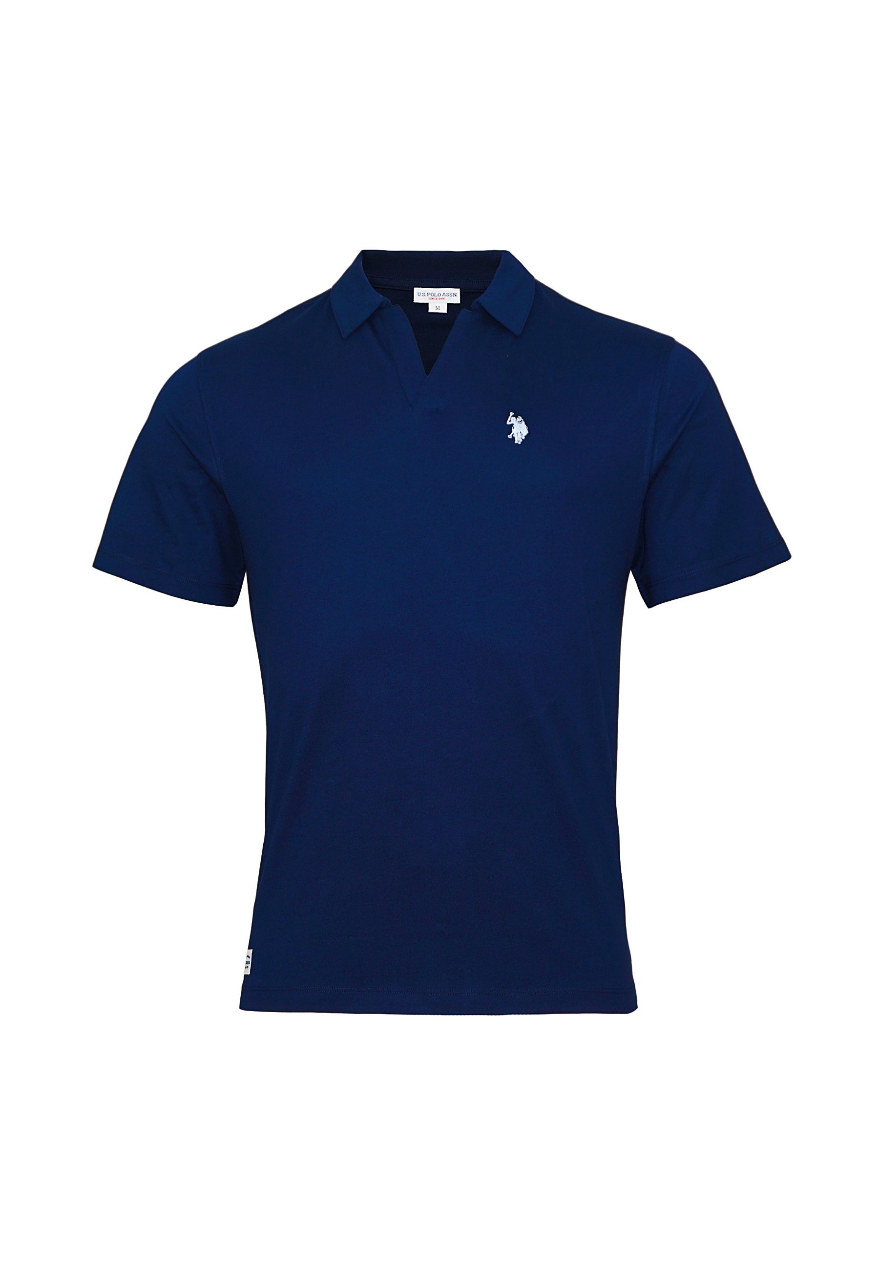 U.S. POLO Kurzarmshirt Knopflos