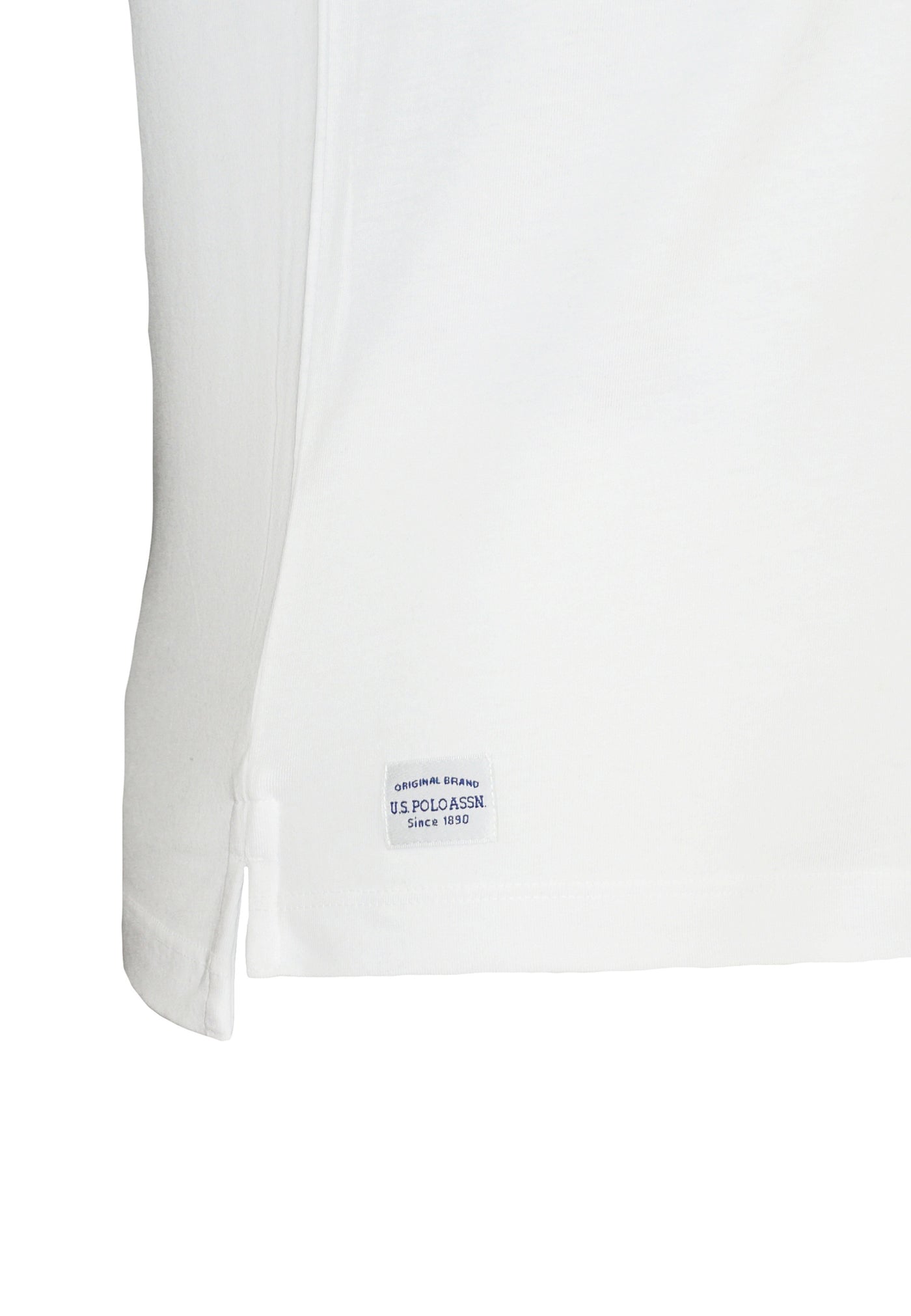 U.S. POLO Kurzarmshirt Knopflos