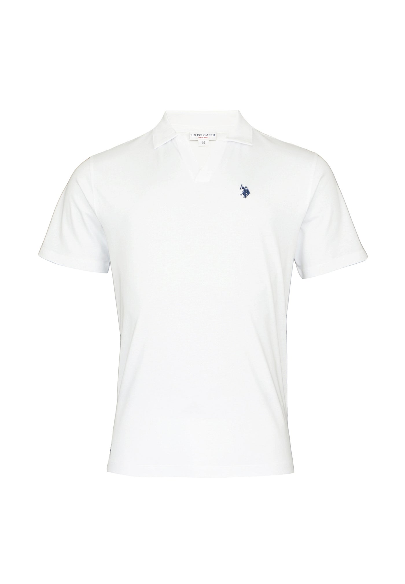 U.S. POLO Kurzarmshirt Knopflos