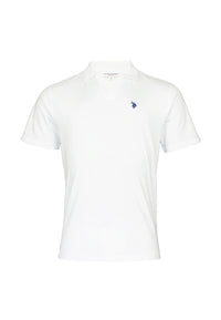 U.S. POLO Kurzarmshirt Knopflos
