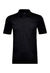 Ragman Kurzarmshirt mit Polokragen