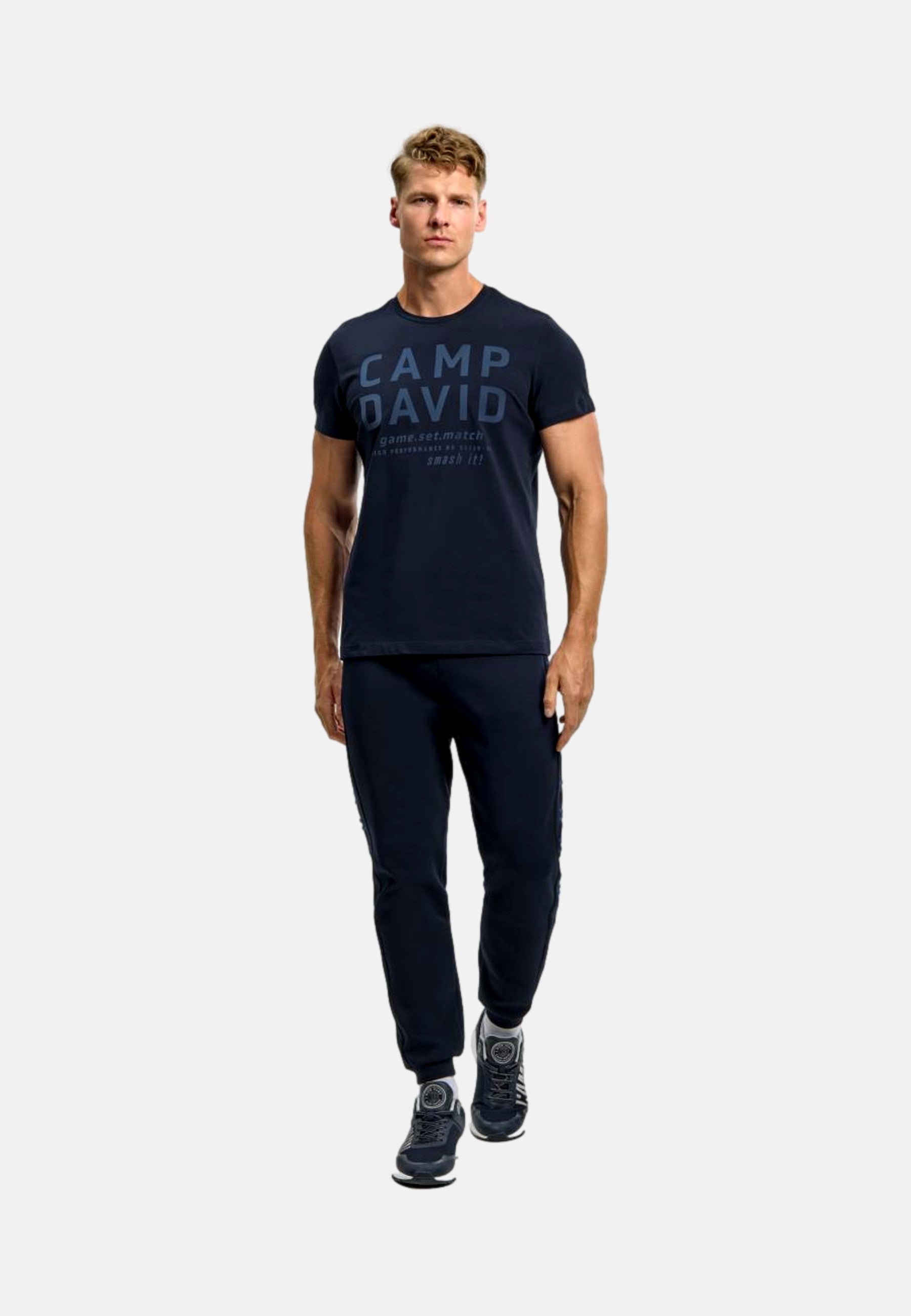 Camp David Game.Set.Match Kurzarmshirt