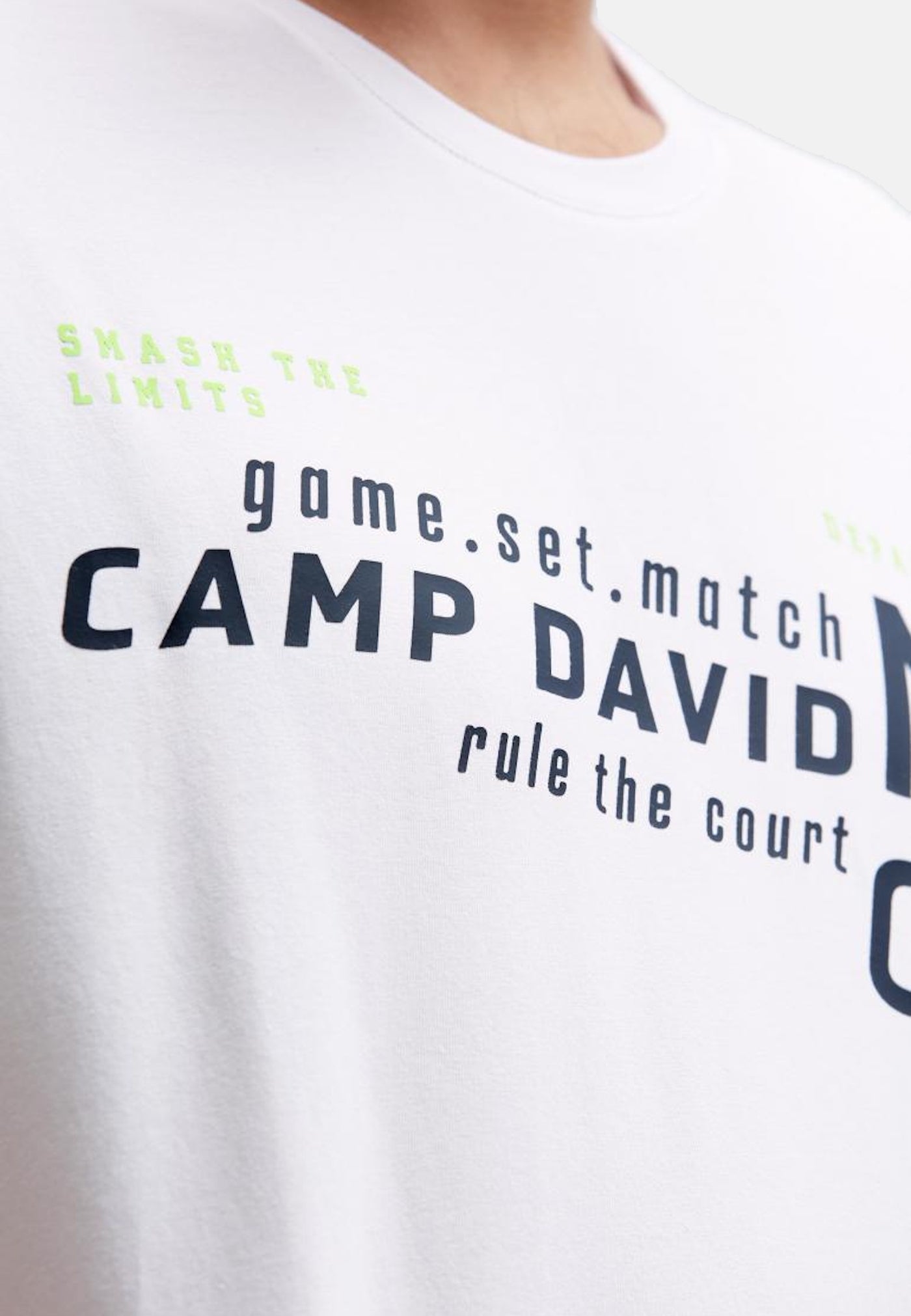 Camp David Game.Set.Match Kurzarmshirt