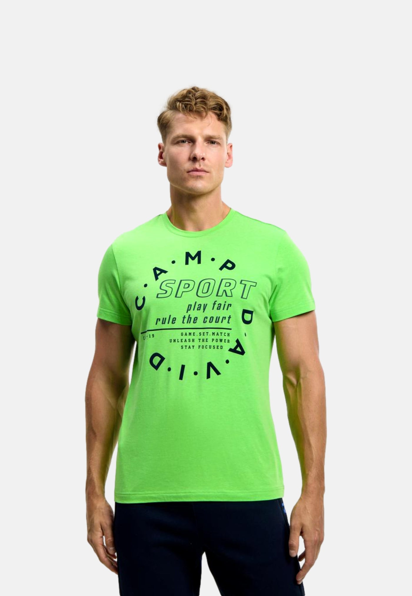 Camp David Game.Set.Match Kurzarmshirt