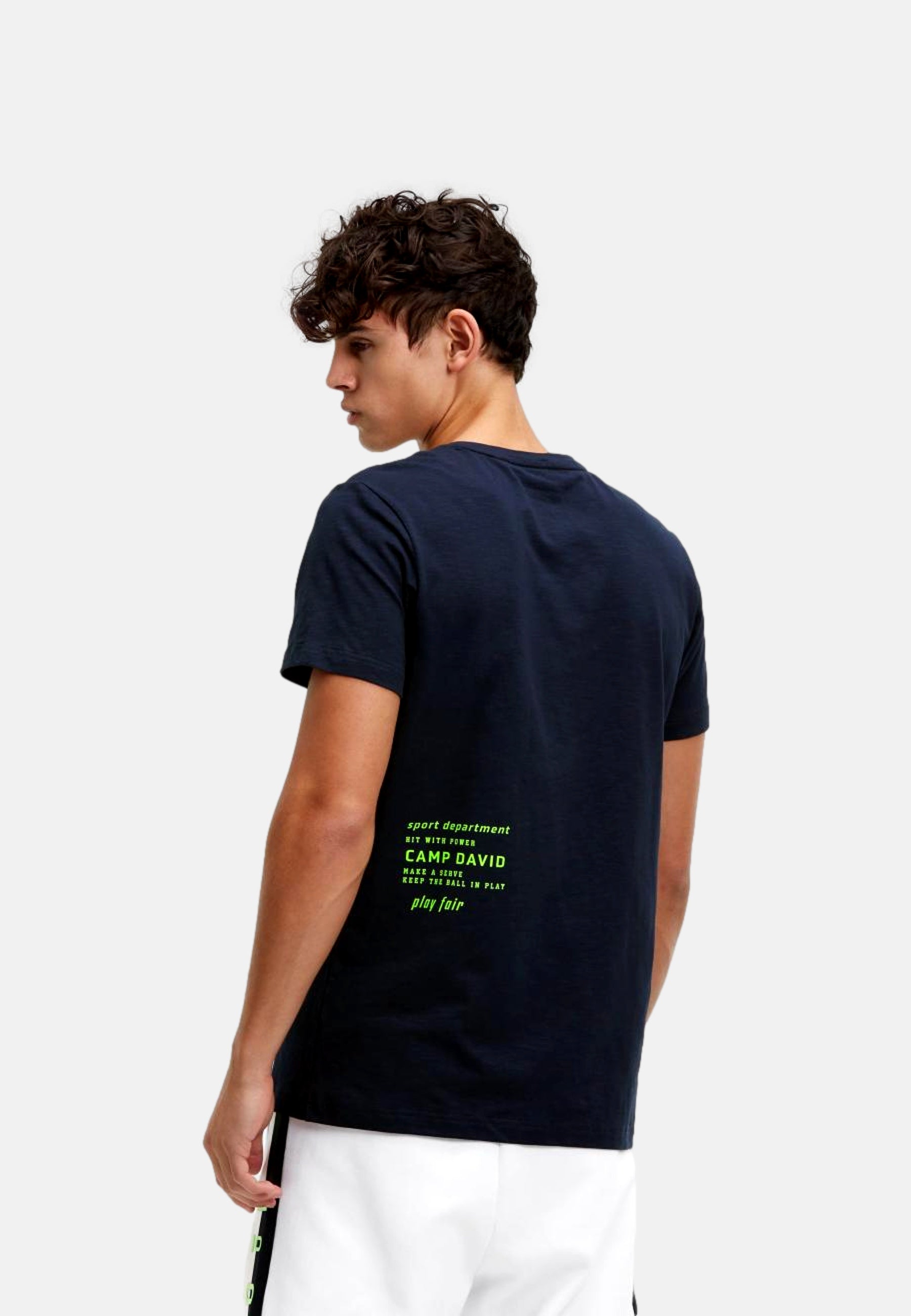Camp David Game.Set.Match Kurzarmshirt