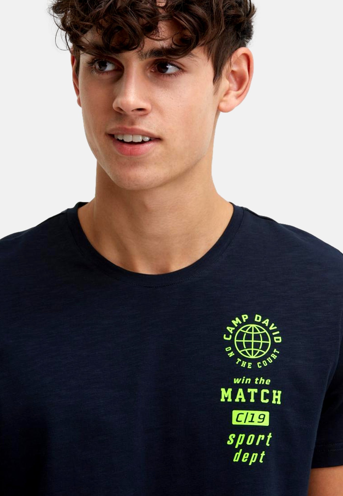 Camp David Game.Set.Match Kurzarmshirt