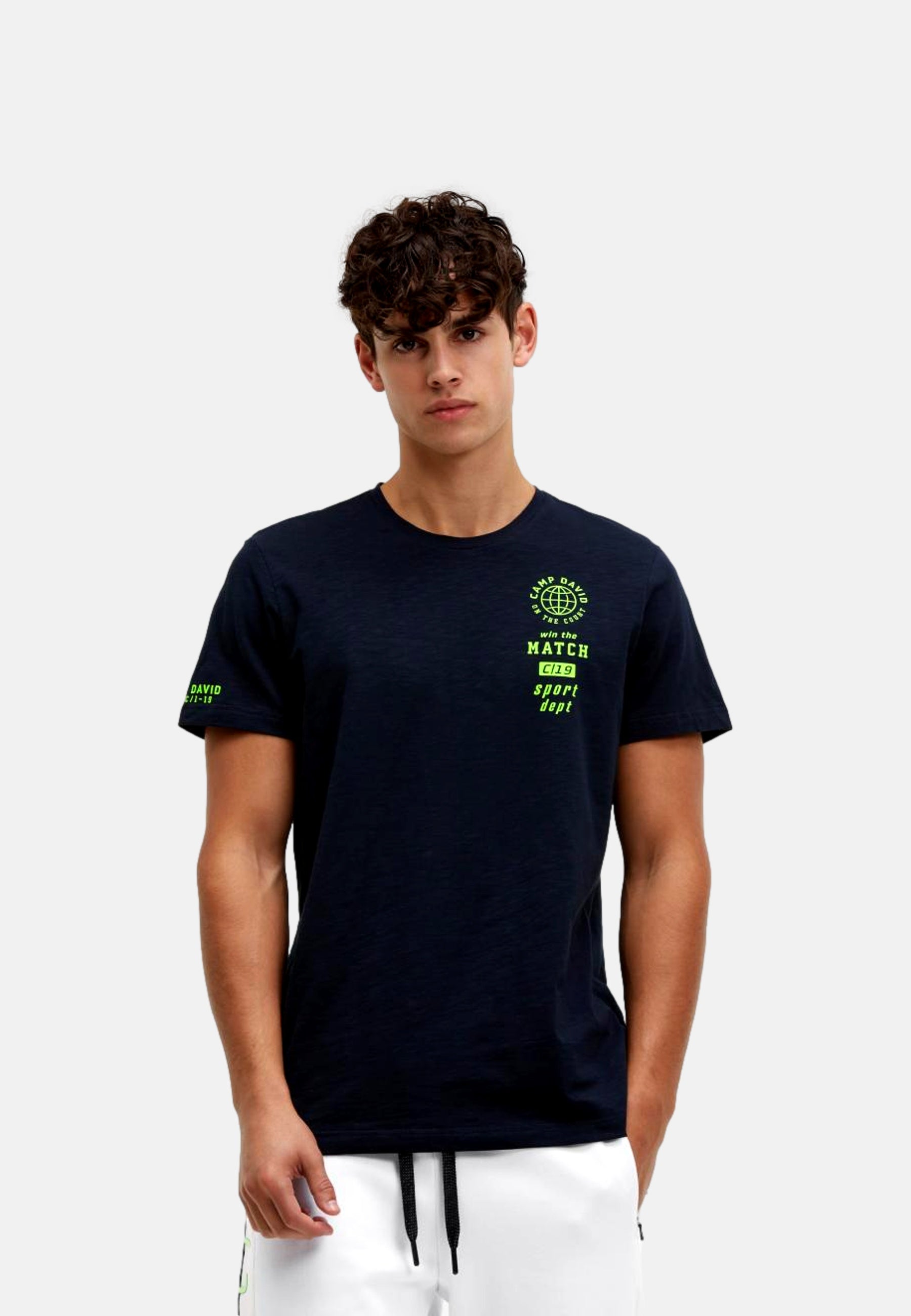 Camp David Game.Set.Match Kurzarmshirt