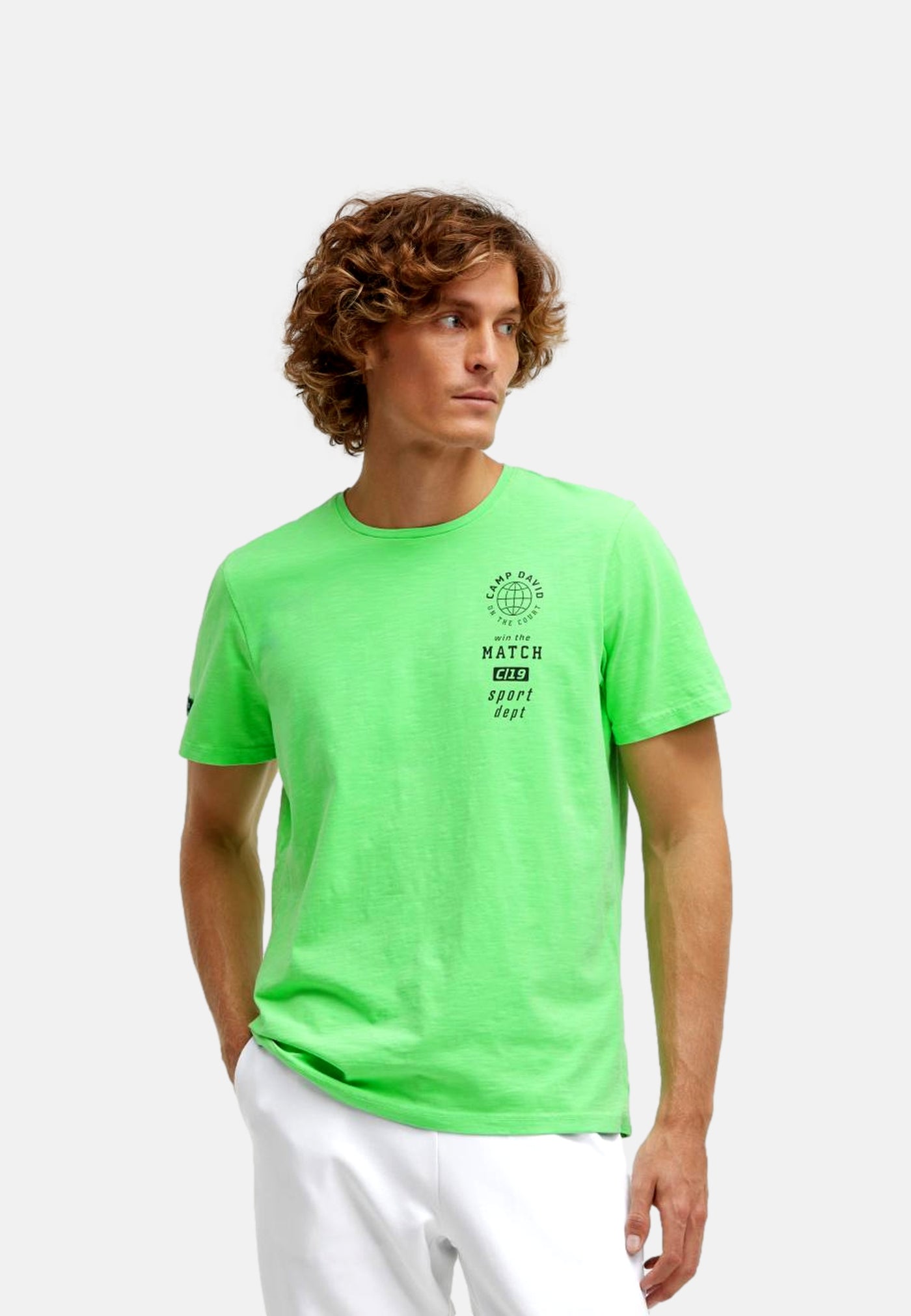 Camp David Game.Set.Match Kurzarmshirt