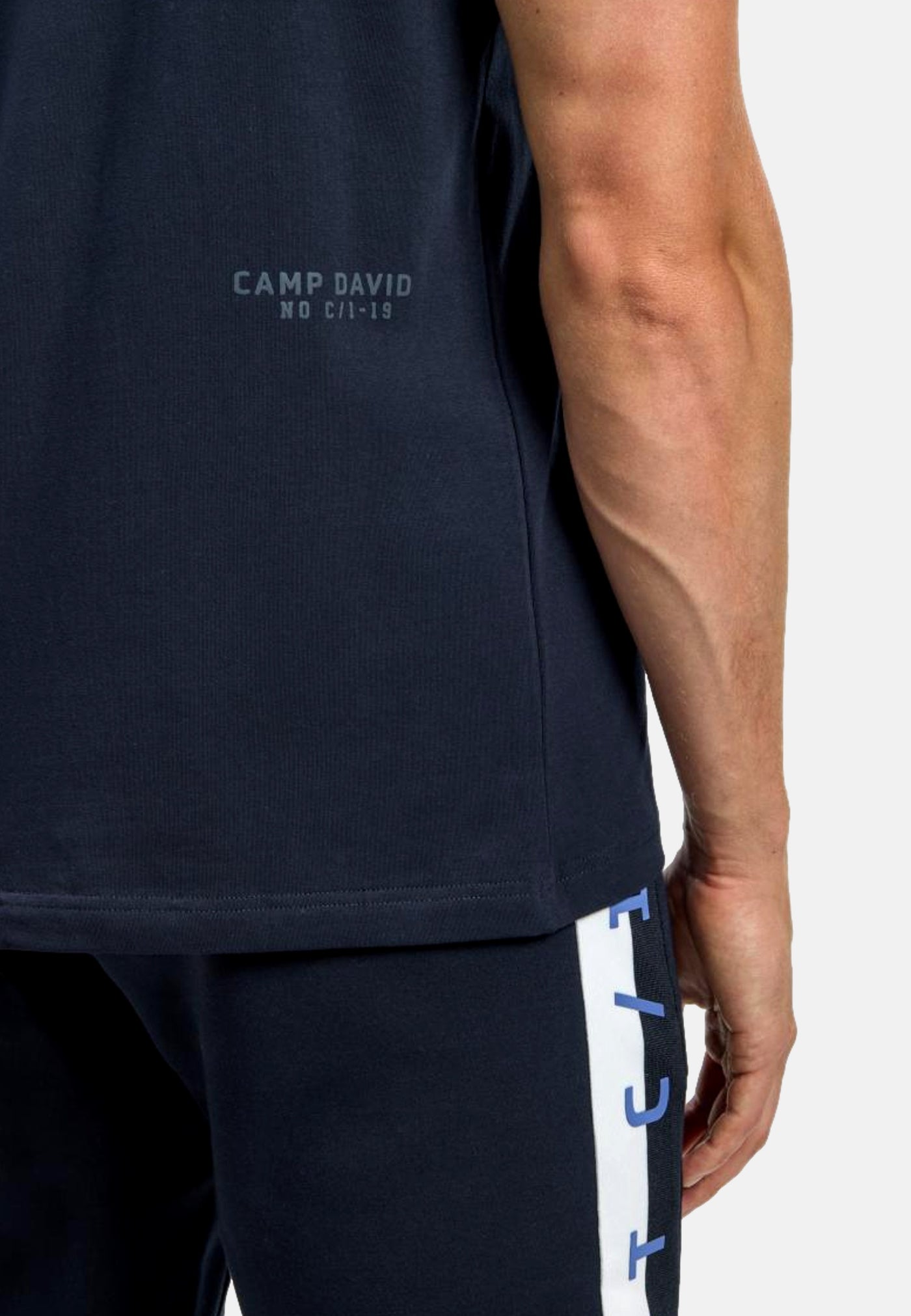 Camp David Game.Set.Match Kurzarmshirt mit Polokragen