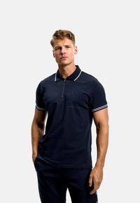 Camp David Game.Set.Match Kurzarmshirt mit Polokragen