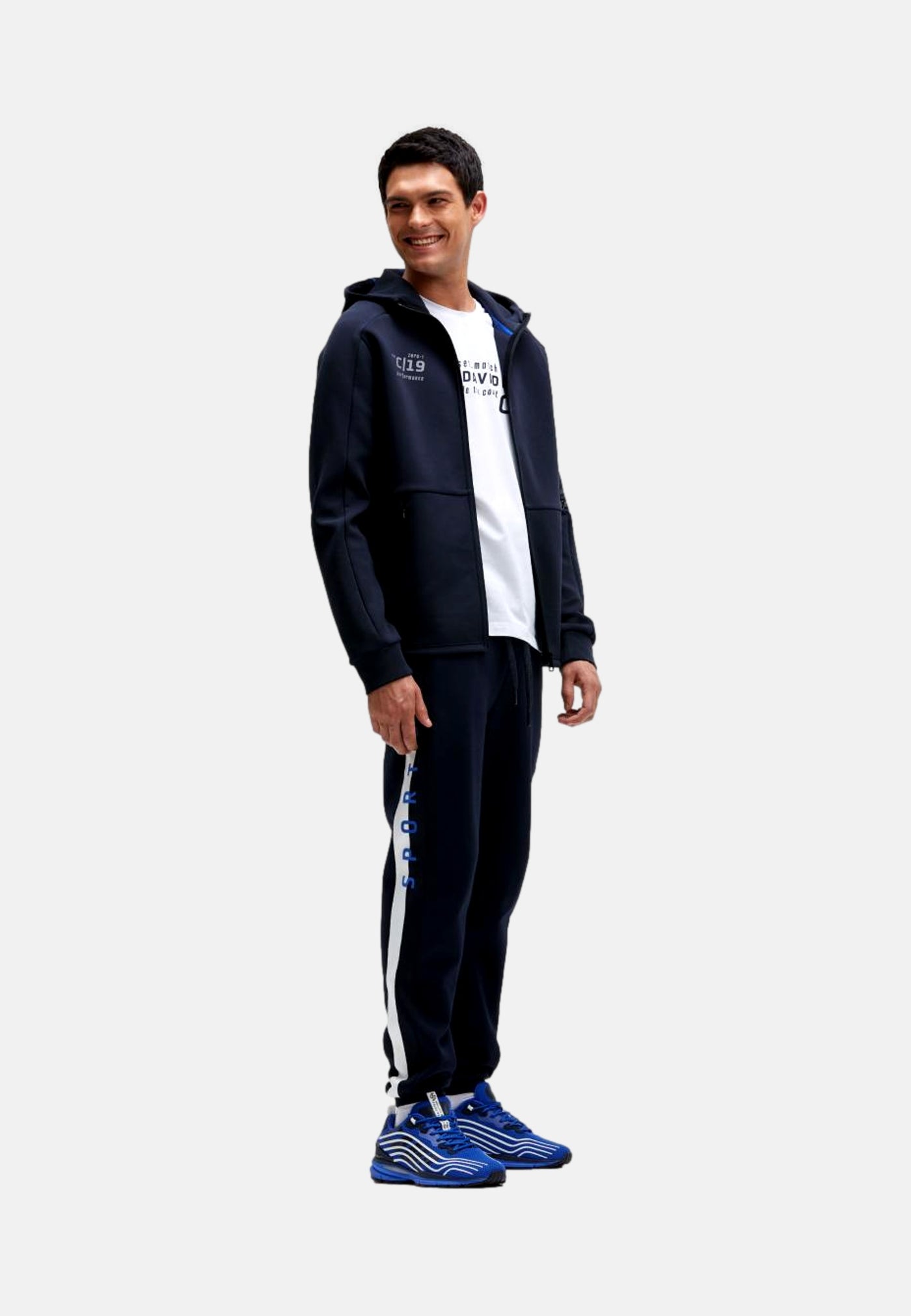 Camp David Game.Set.Match Kapuzensweatjacke