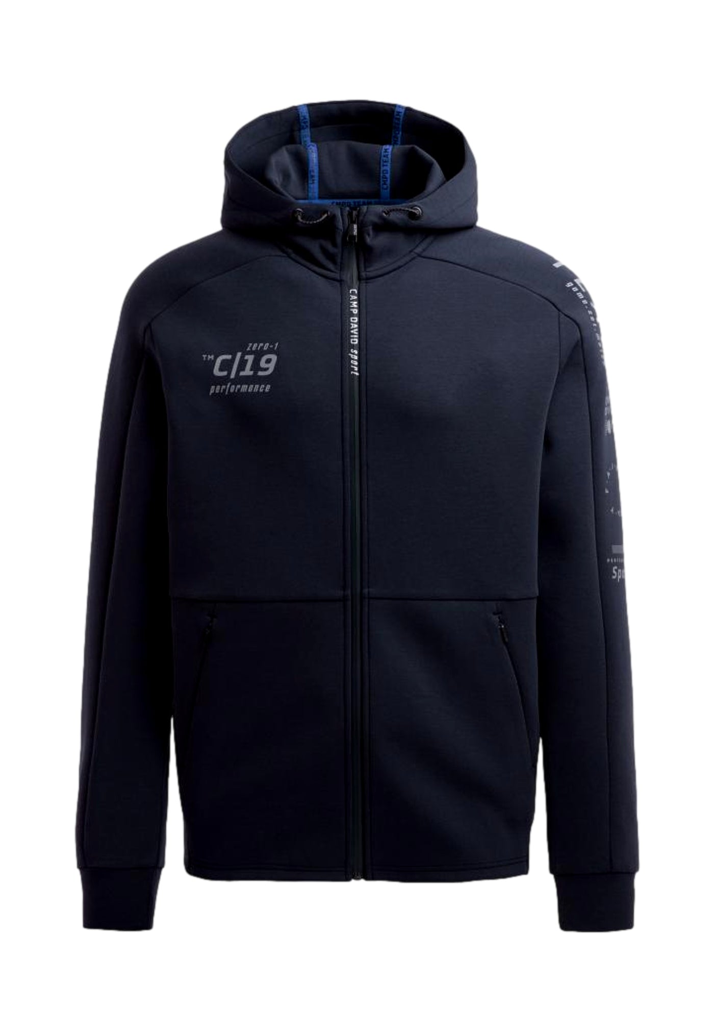 Camp David Game.Set.Match Kapuzensweatjacke