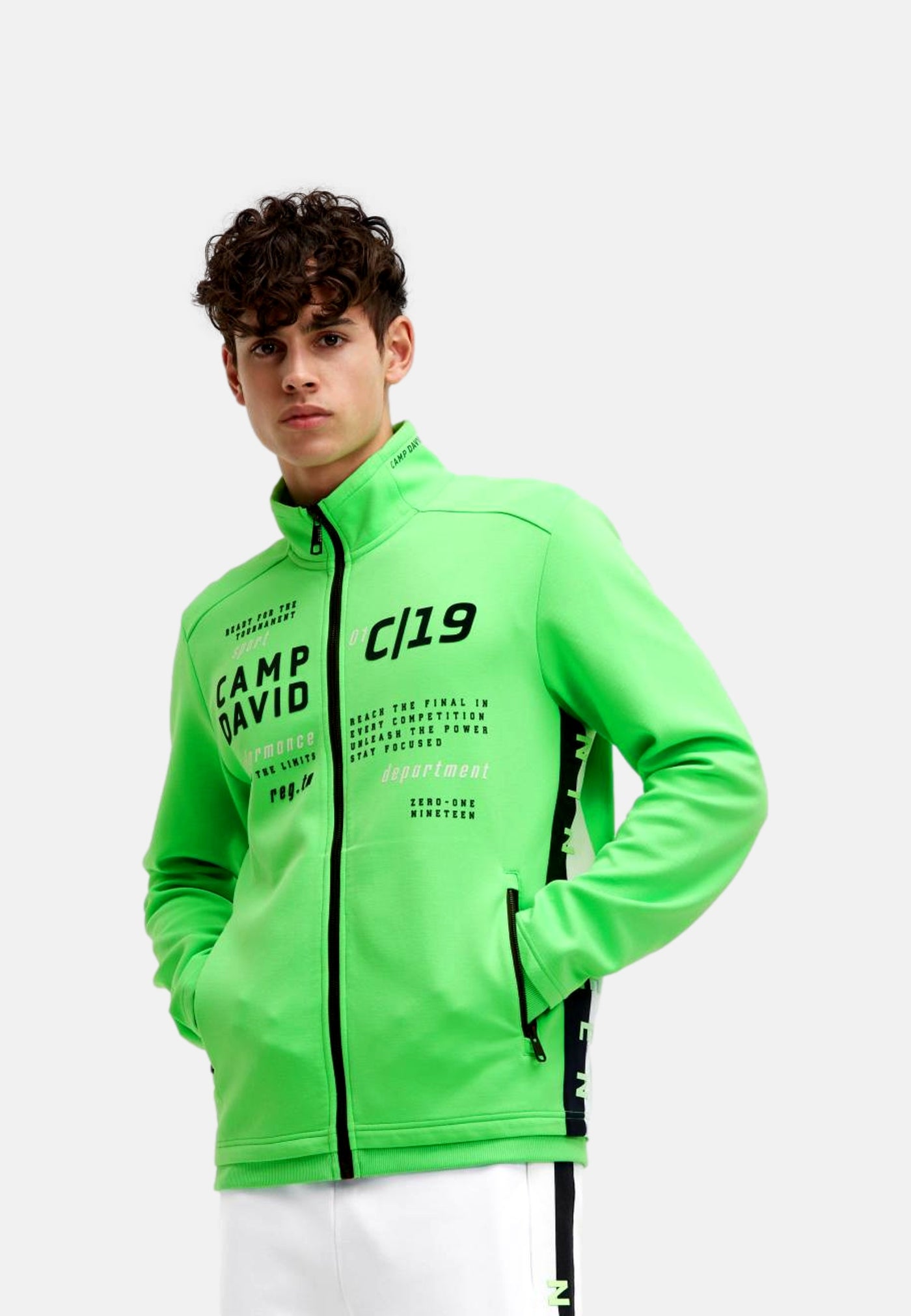Camp David Game.Set.Match Sweatjacke