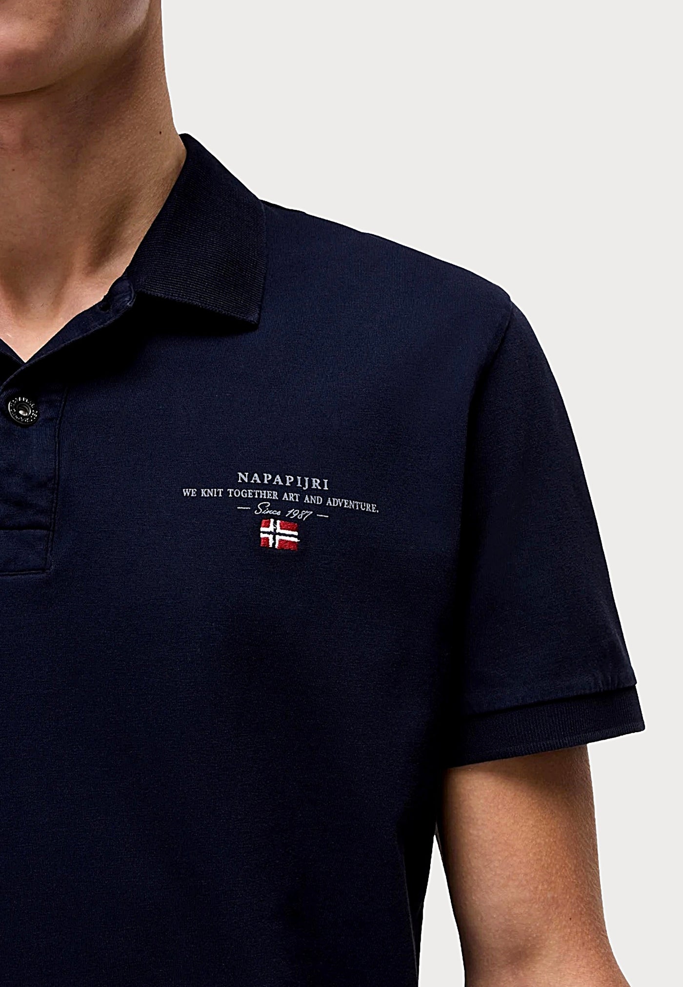 Napapijri Kurzarmshirt ELBAS JERSEY