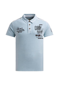 Camp David Dune Crusher Kurzarmshirt mit Polokragen