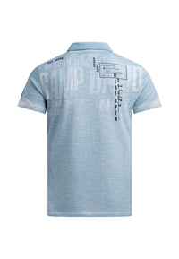 Camp David Dune Crusher Kurzarmshirt mit Polokragen