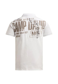 Camp David Dune Crusher Kurzarmshirt mit Polokragen