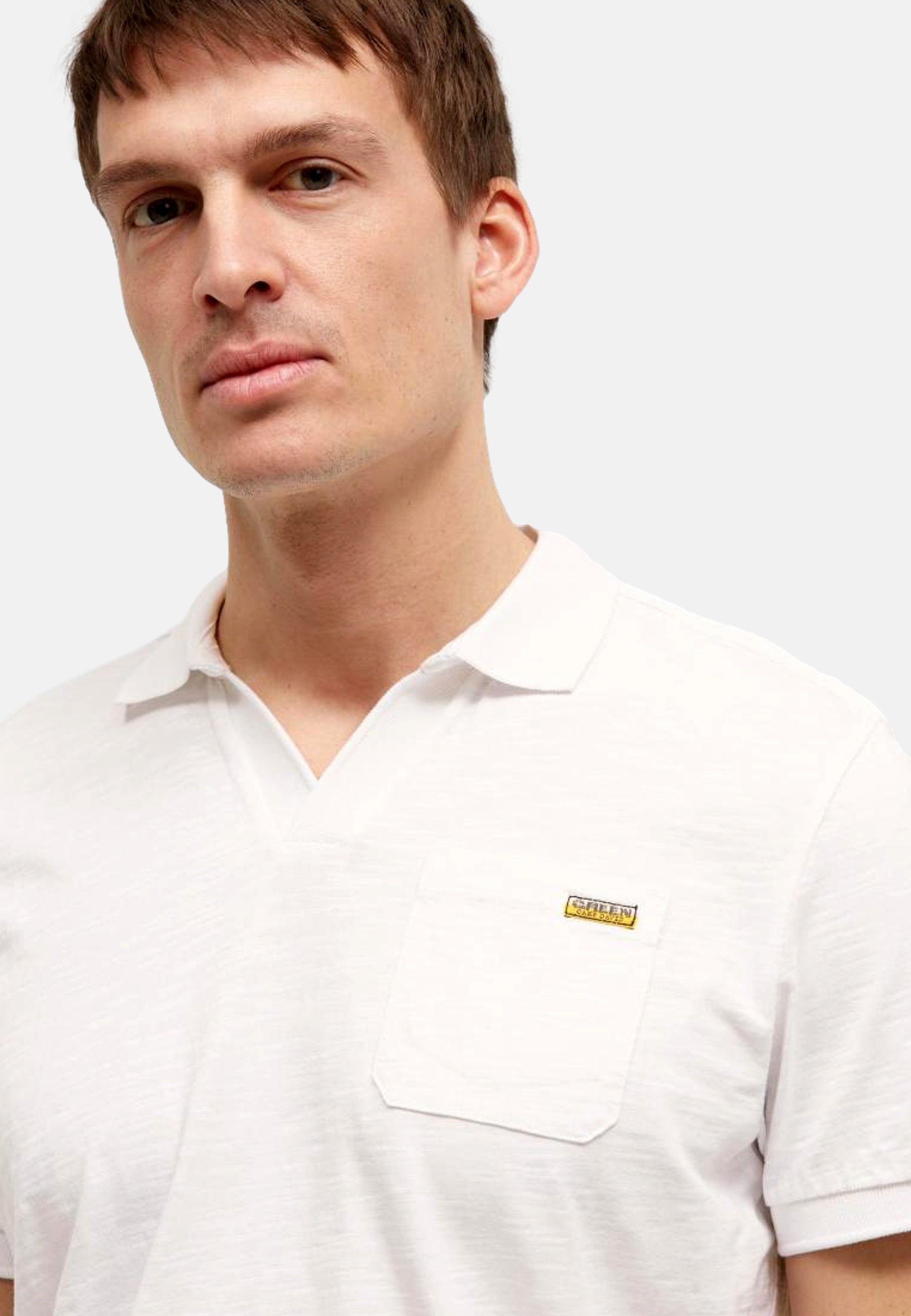 Camp David Dune Crusher Kurzarmshirt mit Polokragen