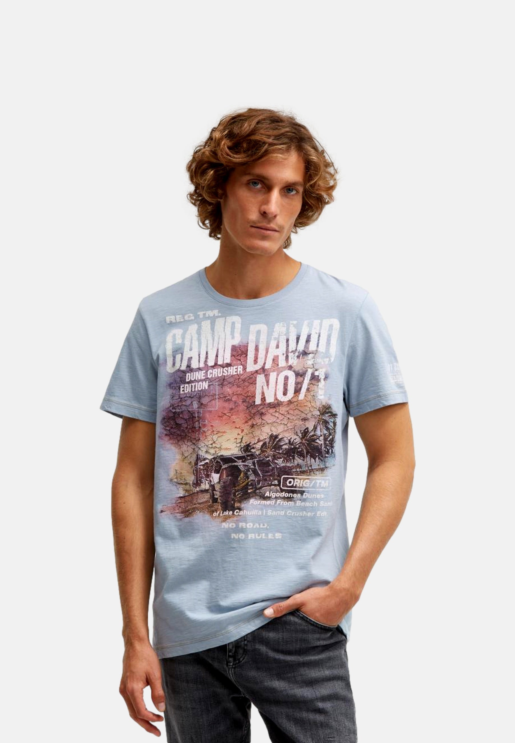 Camp David Dune Crusher Kurzarmshirt