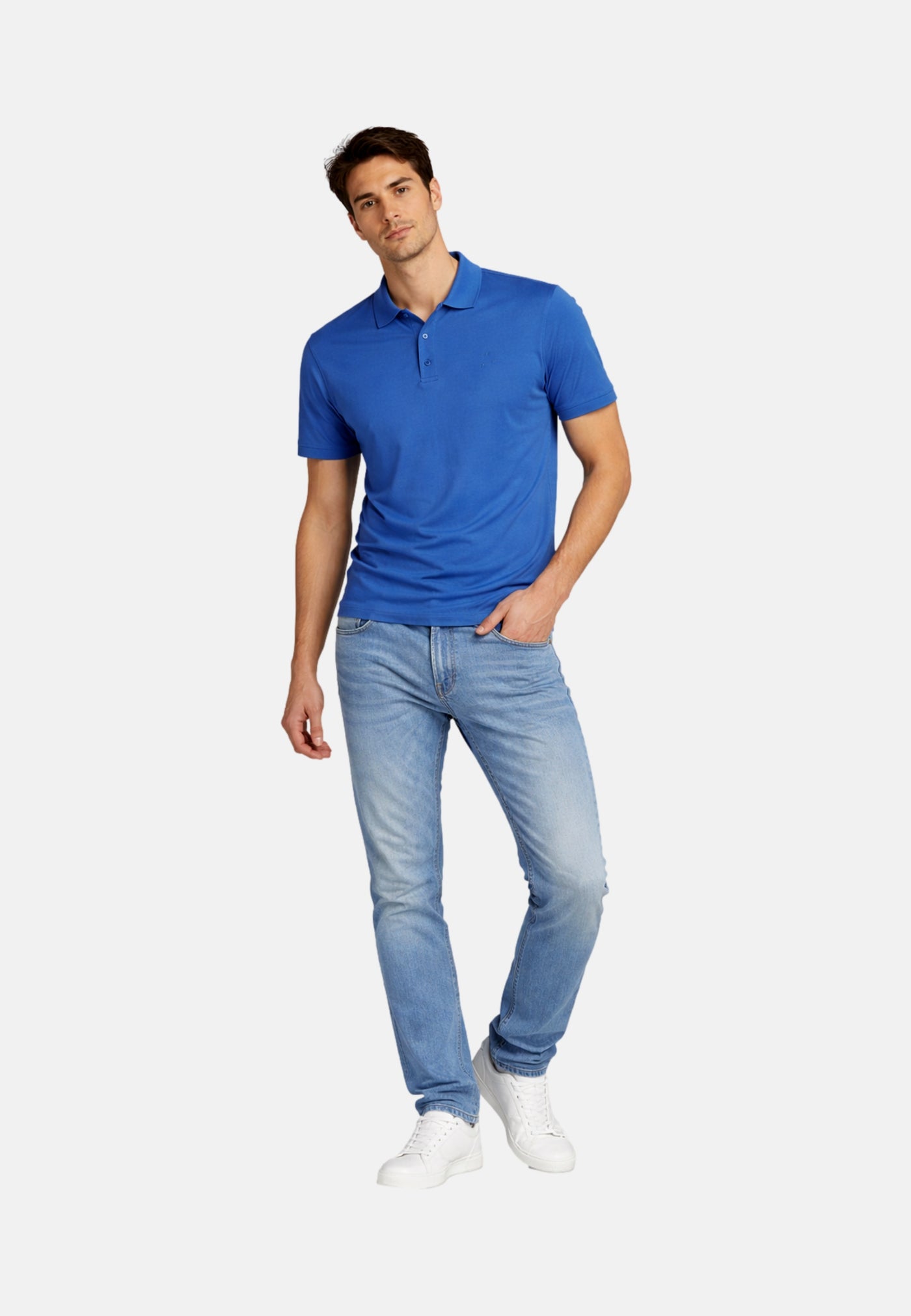 Ragman Kurzarmpoloshirt