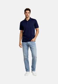 Ragman Kurzarmpoloshirt