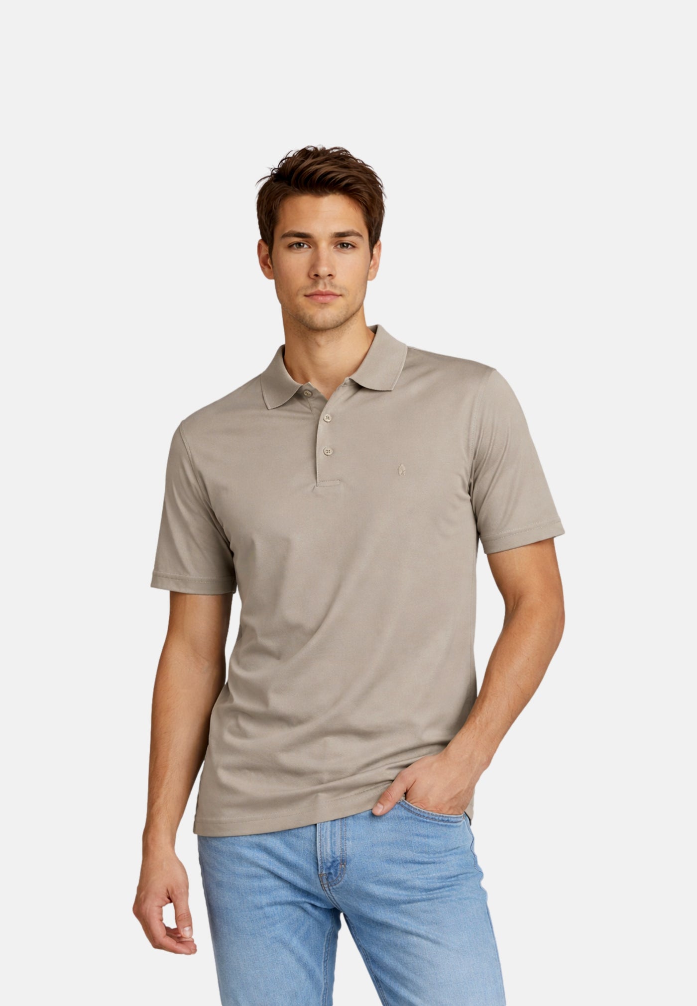 Ragman Kurzarmpoloshirt