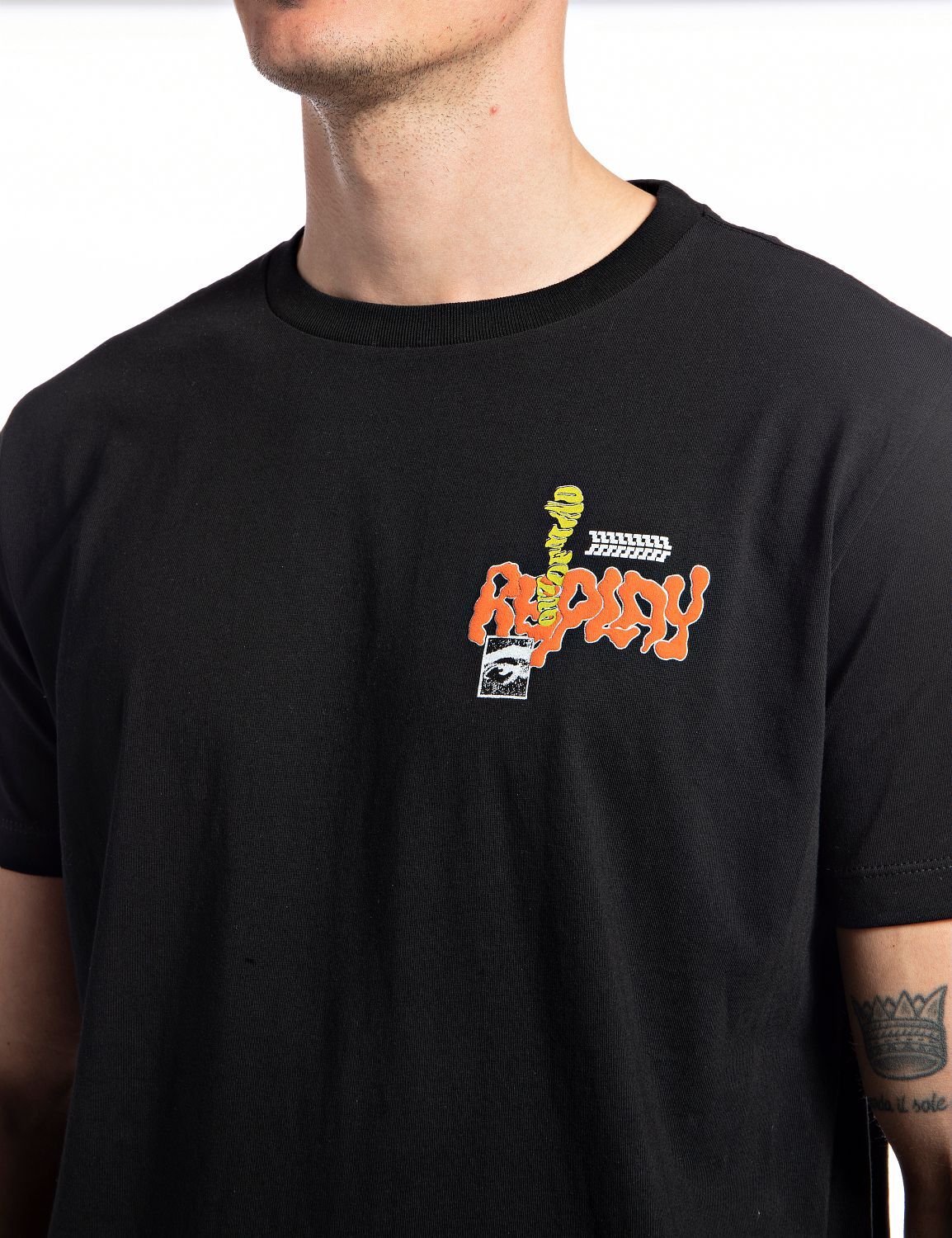 Replay T-Shirt BASIC JERSEY mit Rundhals