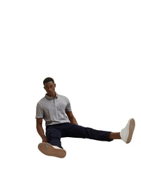 Tom Tailor Poloshirt mit Logo Print und halber Knopfleiste