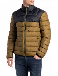 Replay Steppjacke RECYCLED MATT NYLON mit Stehkragen